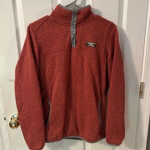 LL Bean Sweater Fleece Pullover